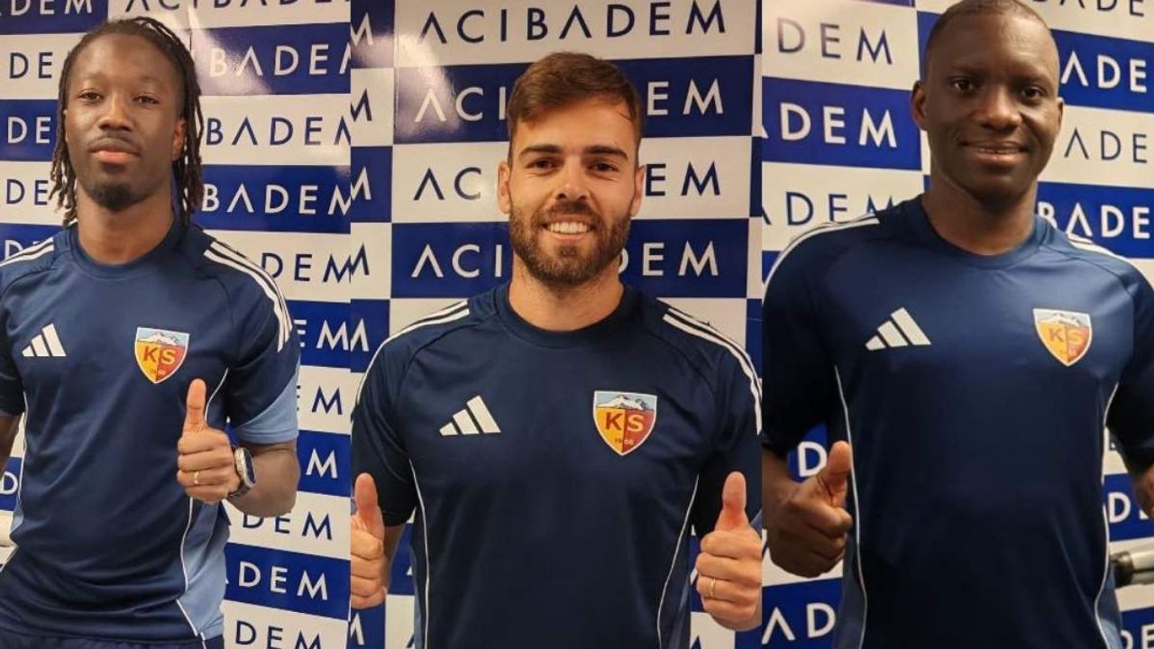 Kayserisporlu futbolcular kontrolden geçti!