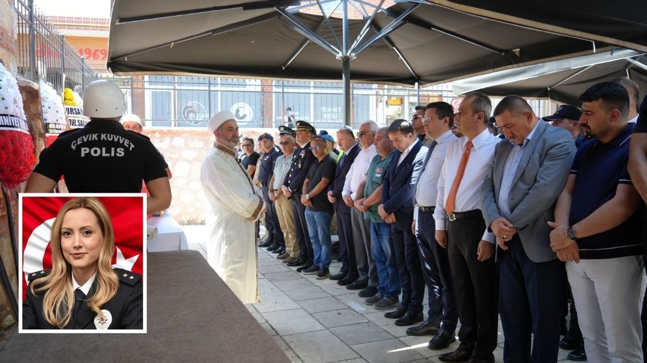Kayseri'deki kazada hayatını kaybetmişti! Başkomiser son yolculuğuna uğurlandı