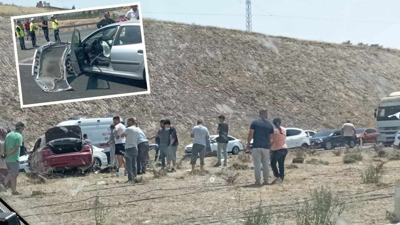 Kayseri yolunda iki araç birbirine girdi! 7 kişi yaralandı