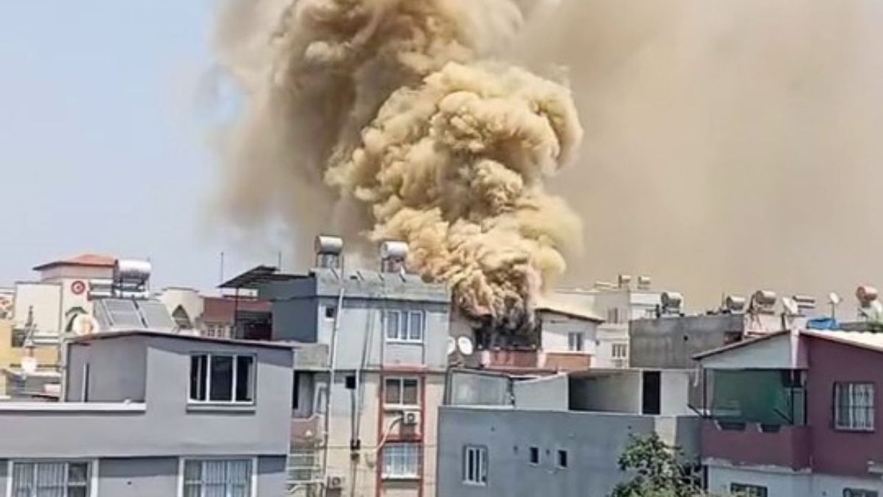 Müstakil evde korkutan yangın!