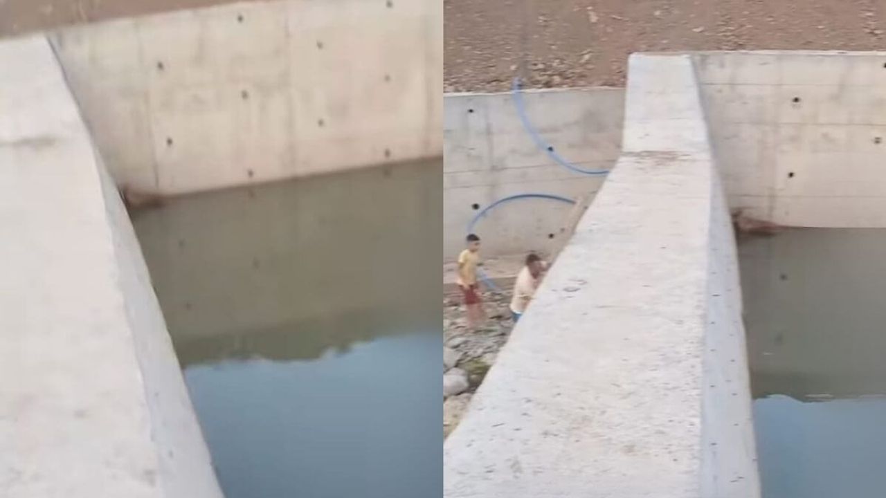 Kayseri'de açık kalan su kanalı tepki çekti! Mahalleye tehlike saçıyor