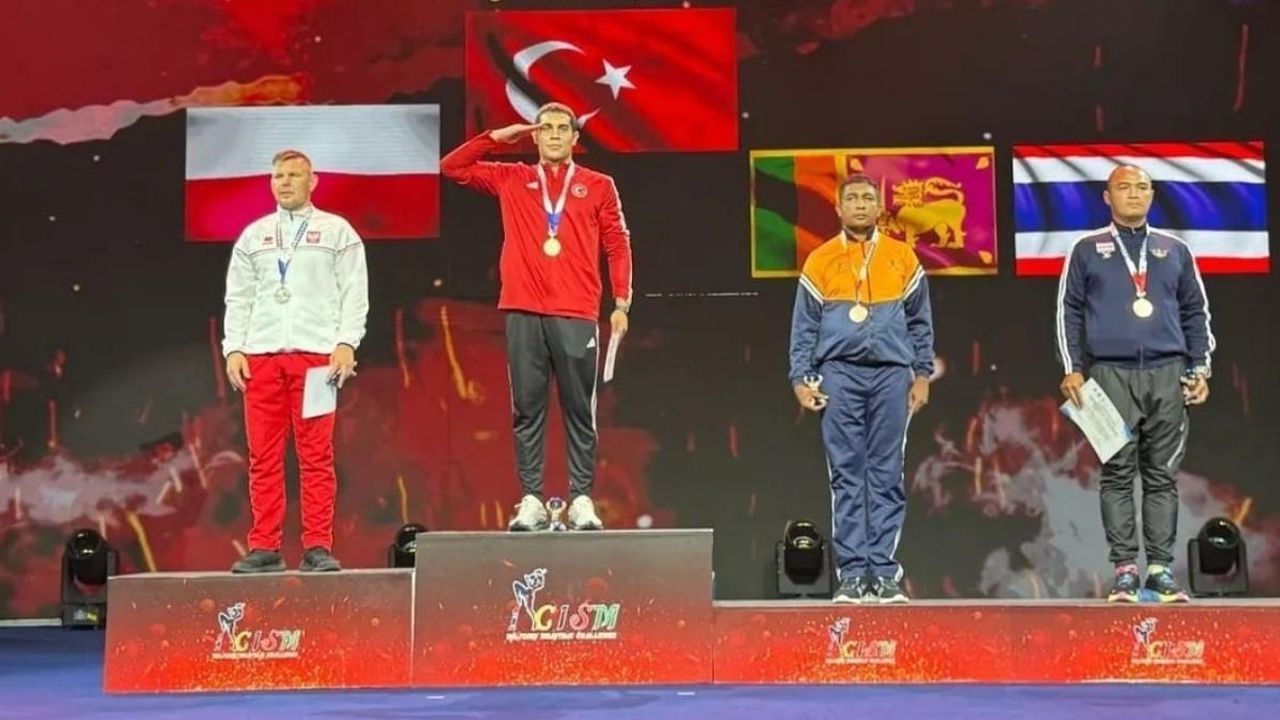 Kayserili sporcunun büyük başarısı! Dünya şampiyonu oldu