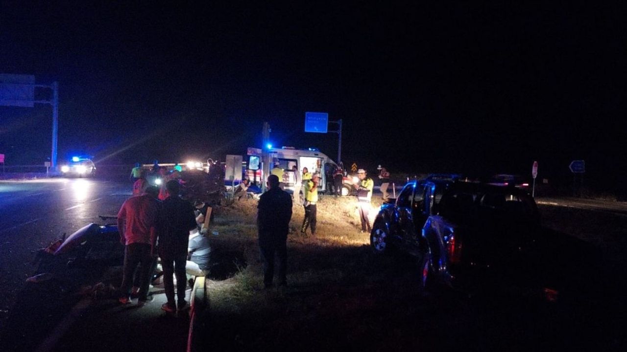 Mülkiye Başmüfettişi kaza geçirdi! Vali ve Emniyet Müdürü hastaneye koştu