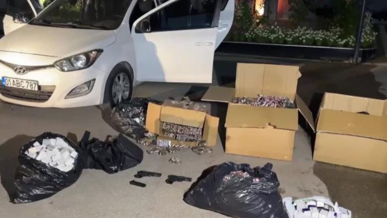 Oto Galeriye baskın; 74 bin yasaklı madde ele geçirildi.