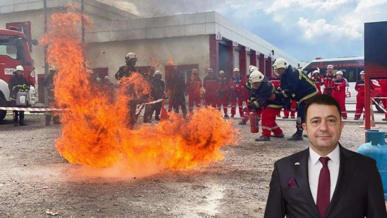 OSB İtfaiyesi'nden sıradışı kurtarma hikayesi!