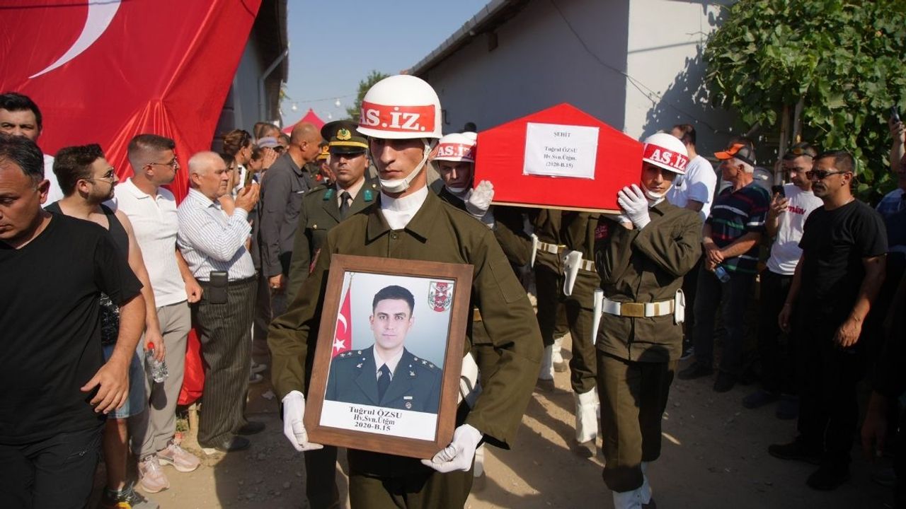 Kayseri-Malatya yolunda şehit düşmüşü: Memleketinde toprağa verildi!