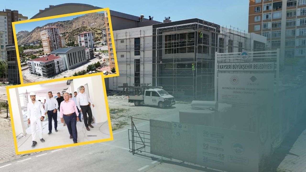 Kayseri'de dev tesis açılış için gün sayıyor! Bölgeye hayat verecek