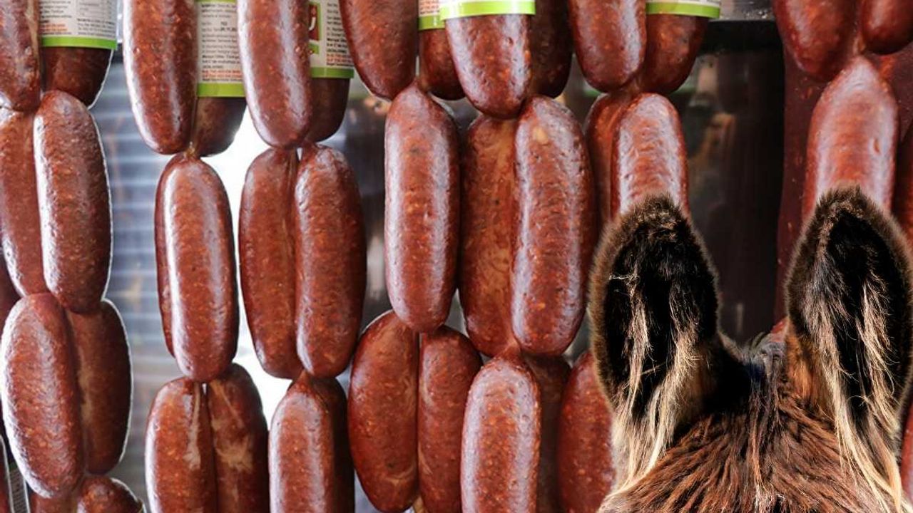 Sucuk firmaları bir bir ifşa oldu! At ve eşek eti çıktı