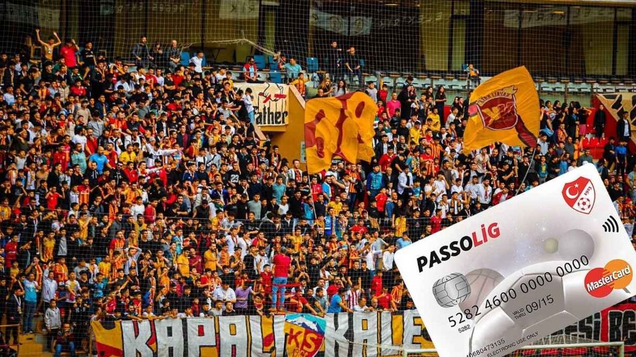 Passolig kartı en çok hangi takımda bulunuyor! Kayserispor kaçıncı sırada