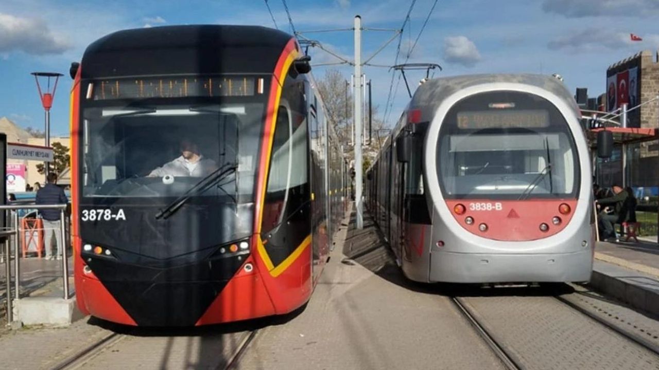 Kayseri'de raylı sistem rekor kırdı: Yolcu sayısı 10 yılda yüzde 60 arttı