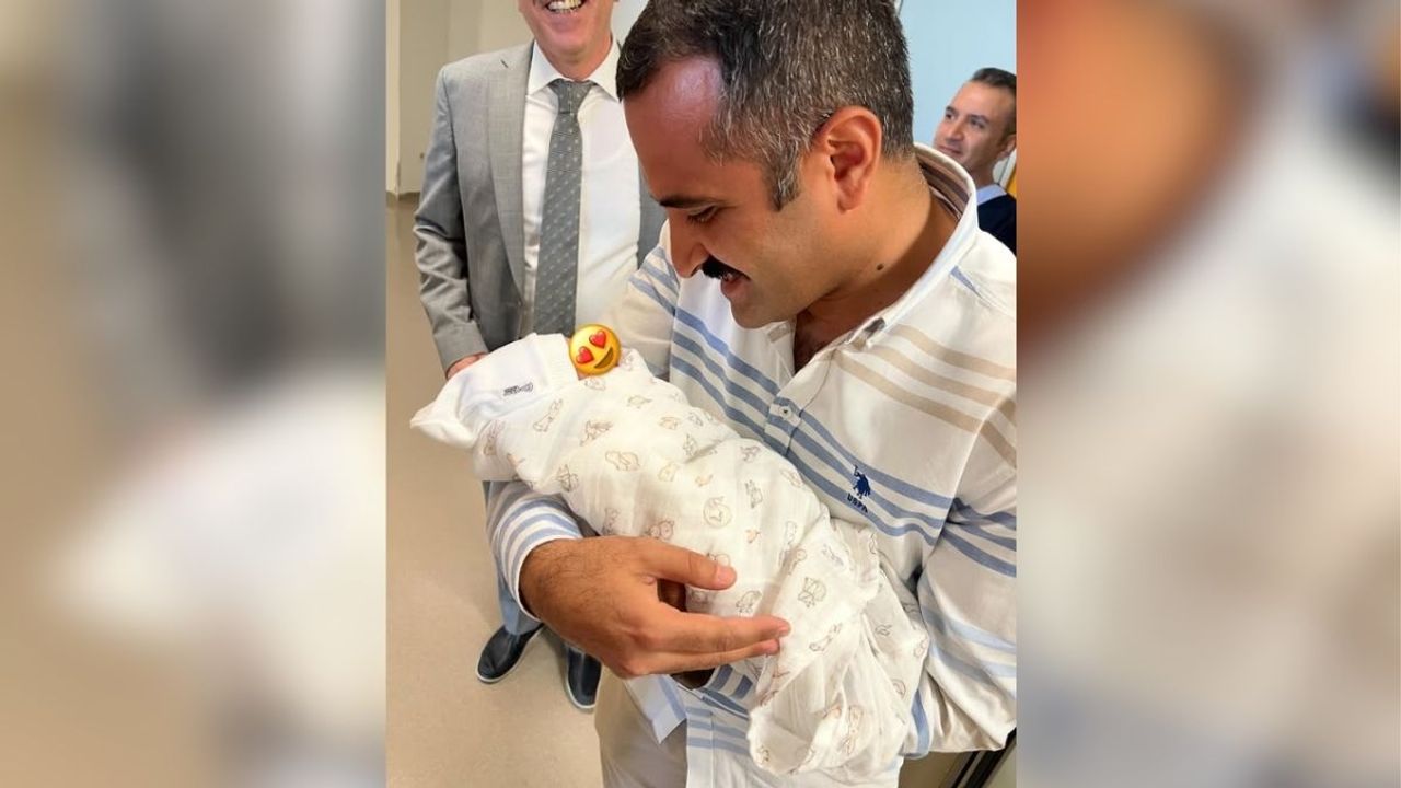 Kayseri Vali Yardımcısı baba olmanın mutluluğunu yaşıyor!