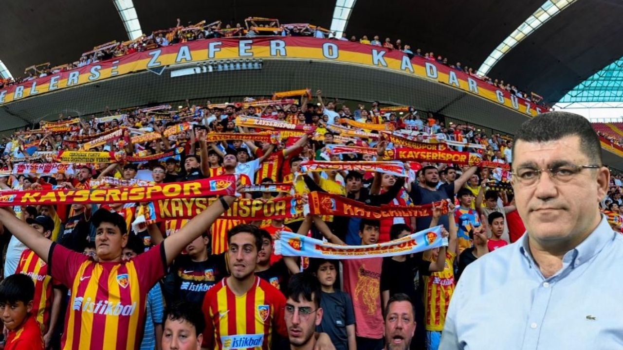 Kayserispor Başkanı Nurettin Açıkalın’dan taraftara mesaj