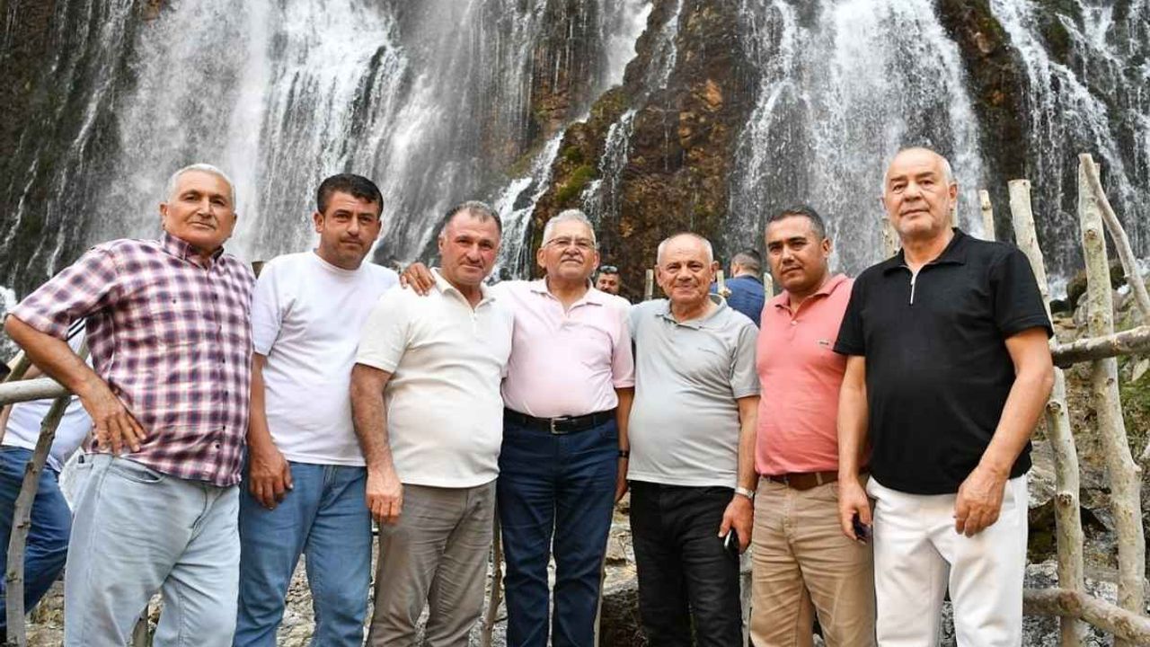 Kayseri'nin cazibe merkezi oldu! Türkiye’nin Niagara’sı mest ediyor