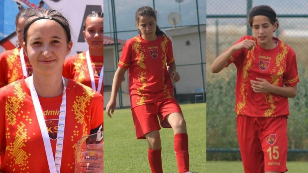 Kayseri Kadın Futbol Kulübü'nden Milli Takıma 3 oyuncu!