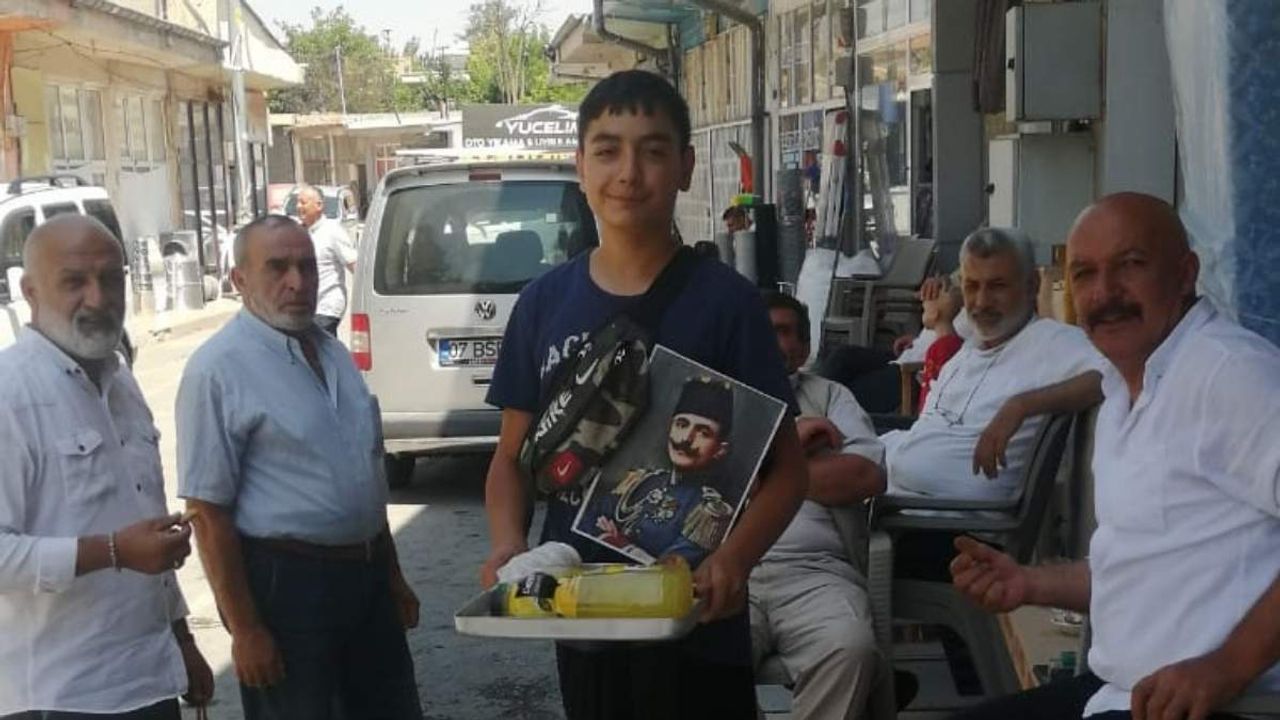 12 yaşındaki Göktürk’ten Enver Paşa’ya vefa: Tomarza’da anma etkinliği düzenledi