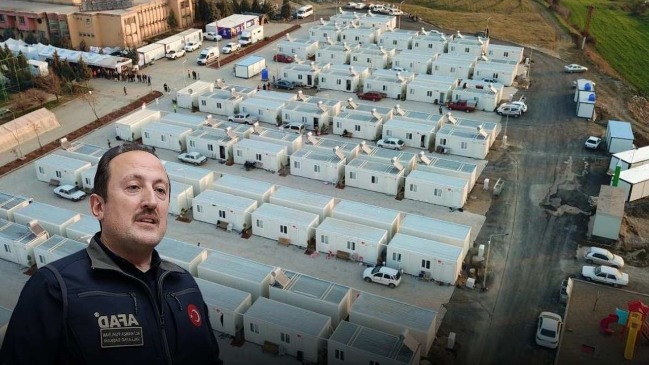 AFAD duyurdu: Konteyner kentler tahliye mi ediliyor?
