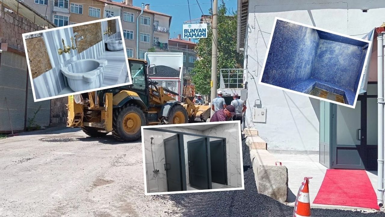 Bünyan’da hamam açıldı! Fiyatıyla dikkat çekti