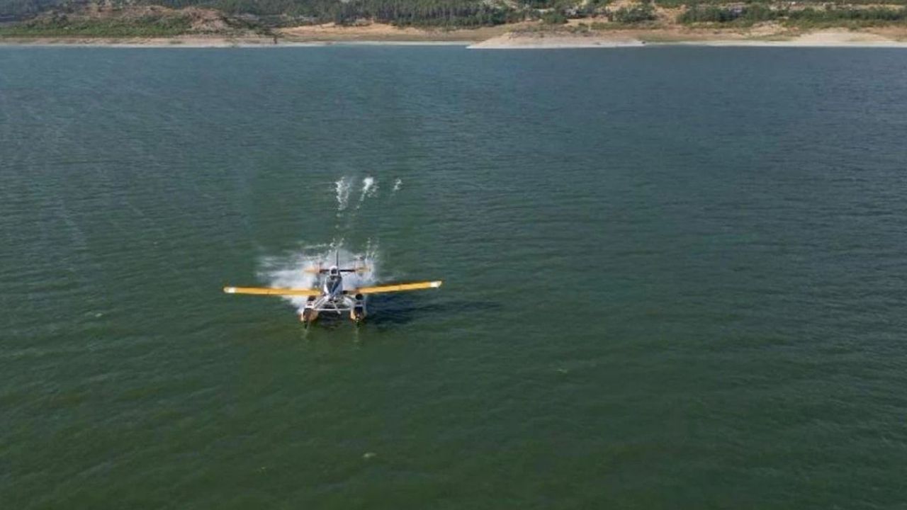 Yangın tatbikatı felakete döndü: Uçak düştü!