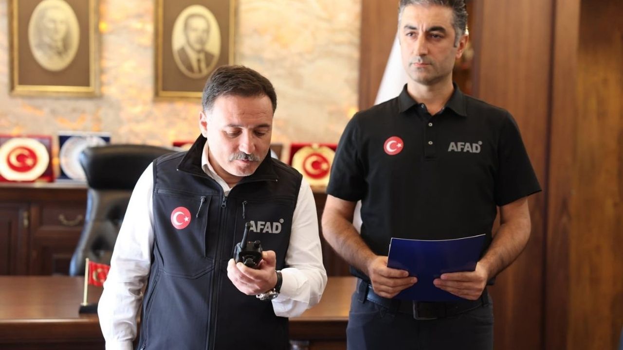 Kayseri’de afetlere hazırlık için büyük haberleşme tatbikatı!