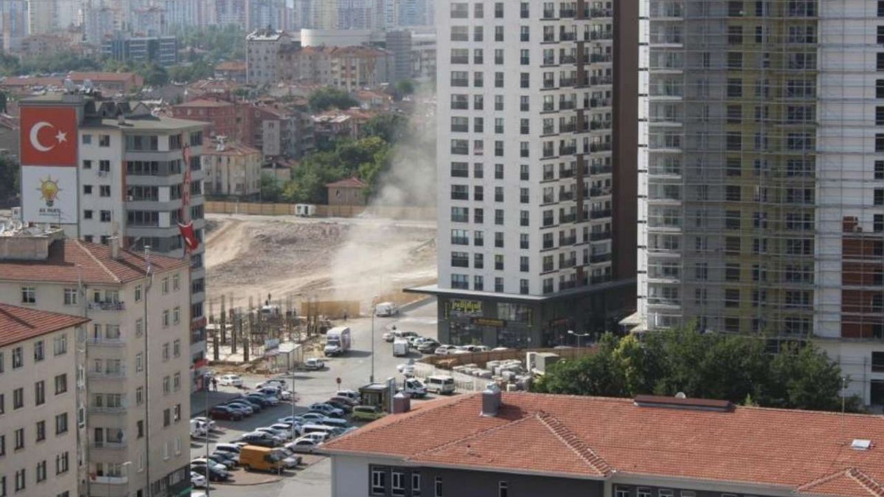 Kayseri'de faciadan dönüldü! İş makinesi doğalgaz borusunu patlattı