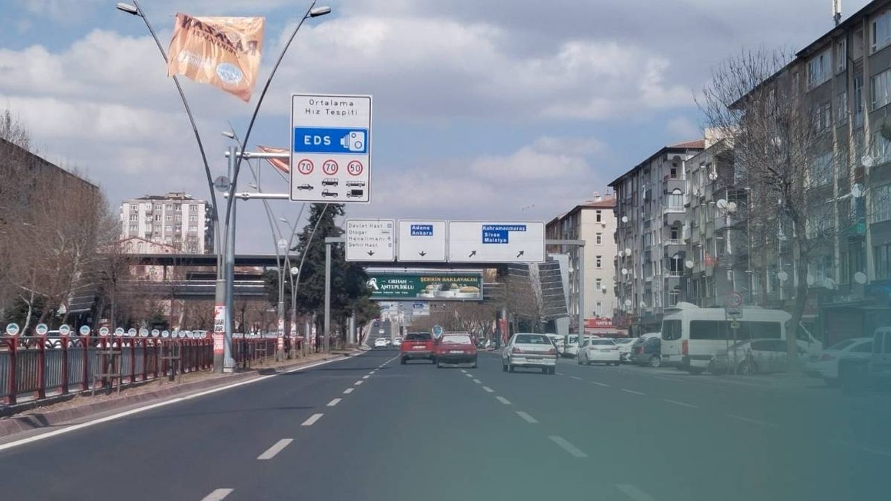 Kocasinan Bulvarı’nda EDS dönemi başladı: Kaza verileri bekleniyor