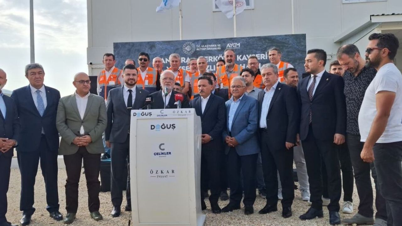 Elitaş hızlı tren şantiyesinden mesaj verdi! Bitiş tarihini açıkladı