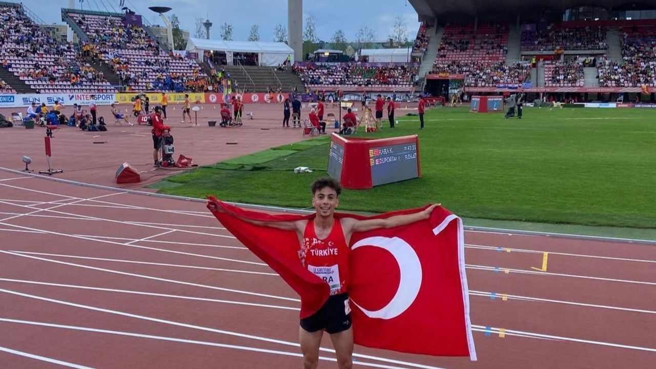 ERÜ’lü Kıyasettin Kara Avrupa şampiyonu oldu, Türkiye rekoru kırdı