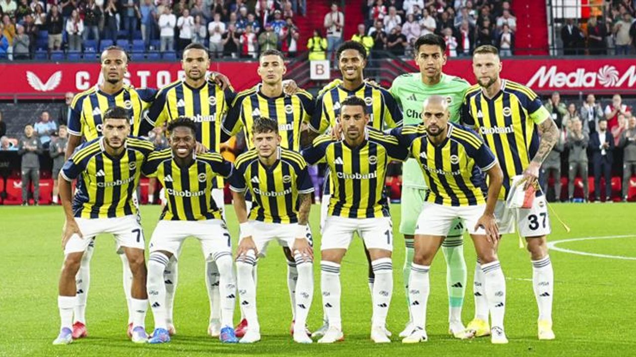 Fenerbahçe'nin Benfica maçı muhtemel 11'i