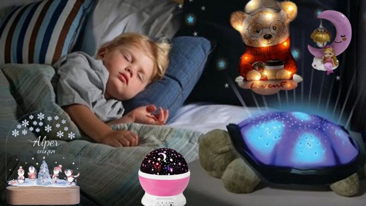Çocuklarınız için korkmadan uyuyacakları gece lambası önerileri