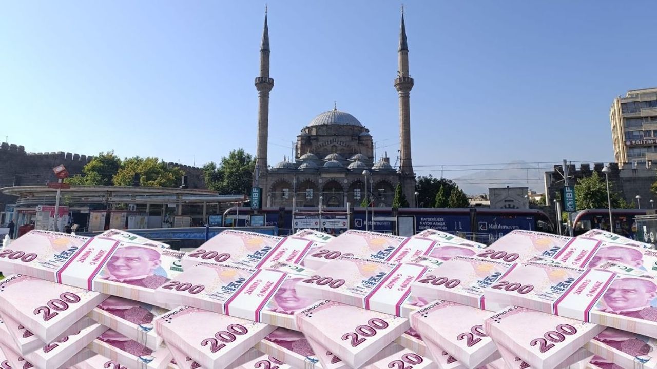 Kayseri’deki o belediye 1 günde 72 milyon TL kazanç elde etti