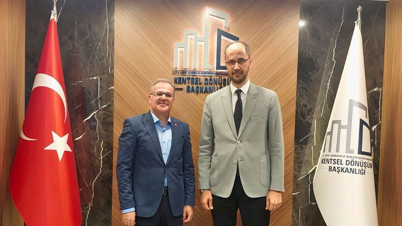 Hacılara yeni kentsel dönüşüm projesi mi gelecek Başkan Özdoğan Ankara’da