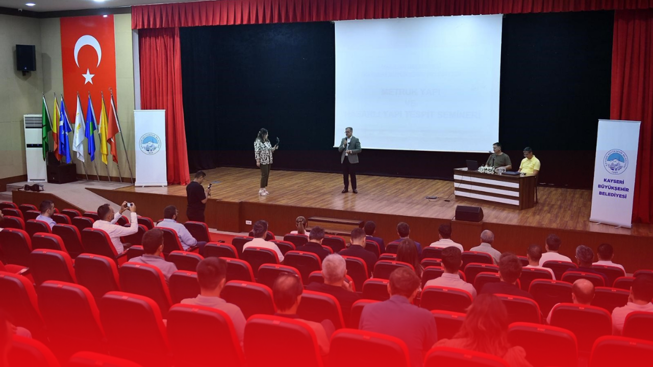 Hacılar’da güvenli şehirler için metruk ve hasarlı yapı eğitimi