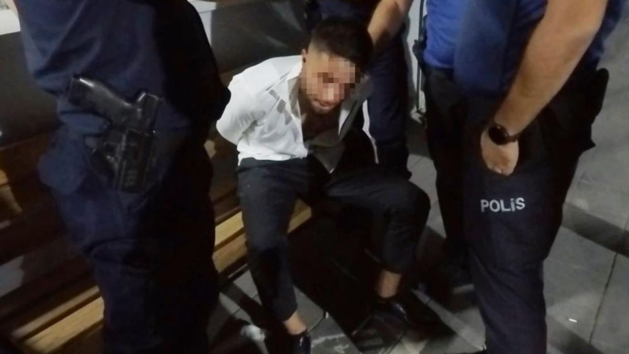 Kayınbiraderine kızdı, hastane önünde havaya ateş açtı