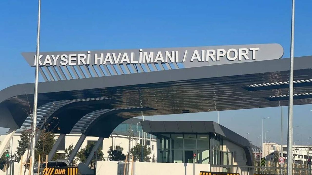 Kayseri Havalimanı yaz sezonunda rekor yolcu trafiği yaşadı