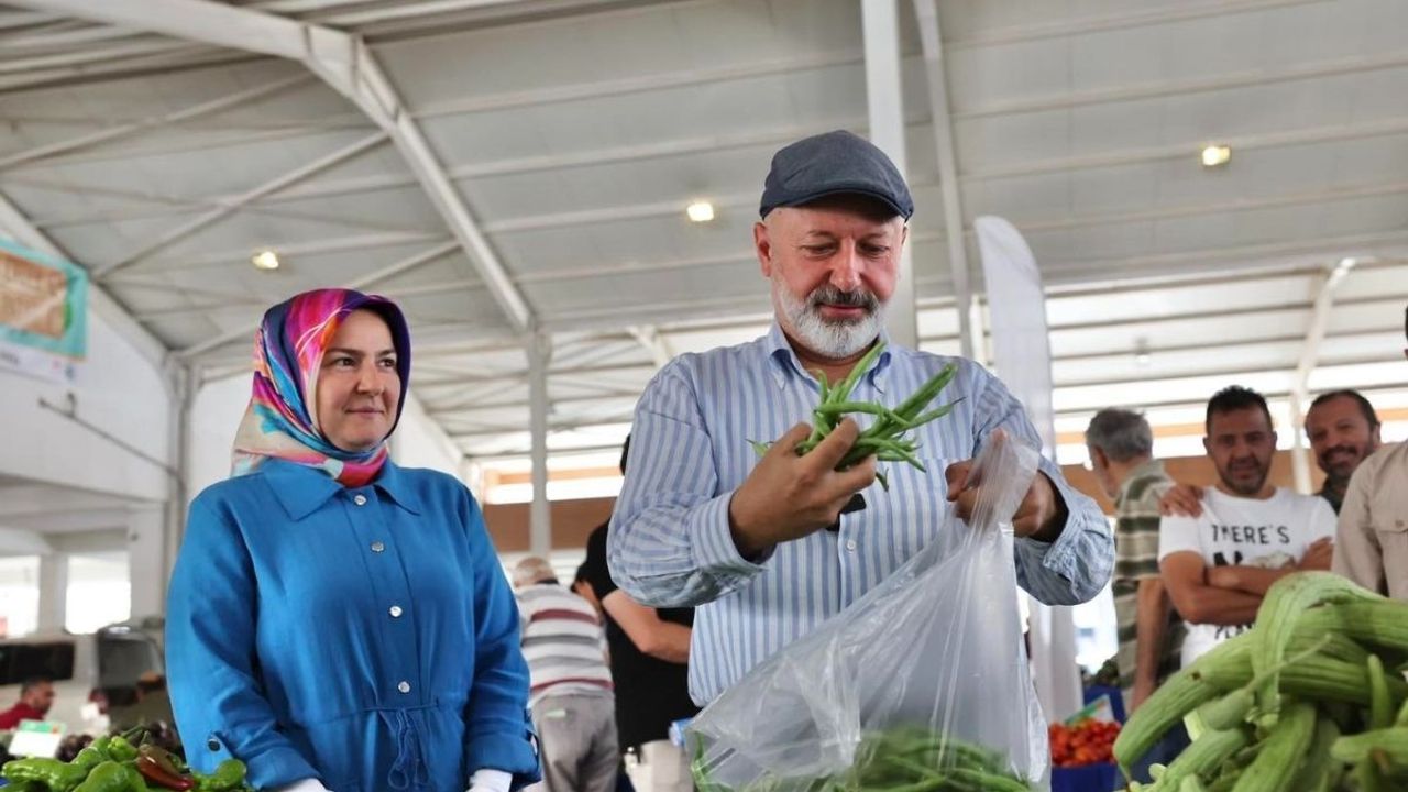 Kayseri’de 13. kez açılan o tezgâh! Doğal ve sertifikalı ürünler bu pazarda