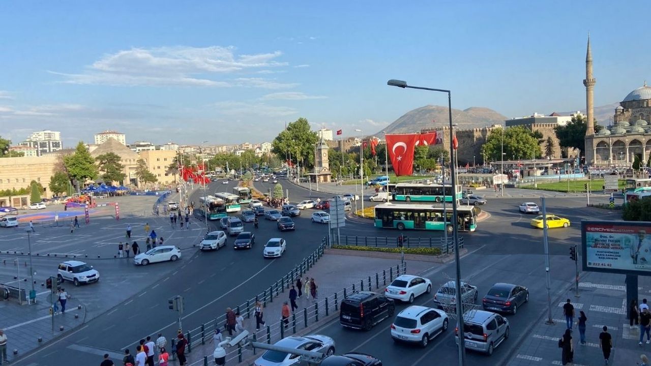 Kayseri’de 31 Ağustos Pazar günü hava durumu
