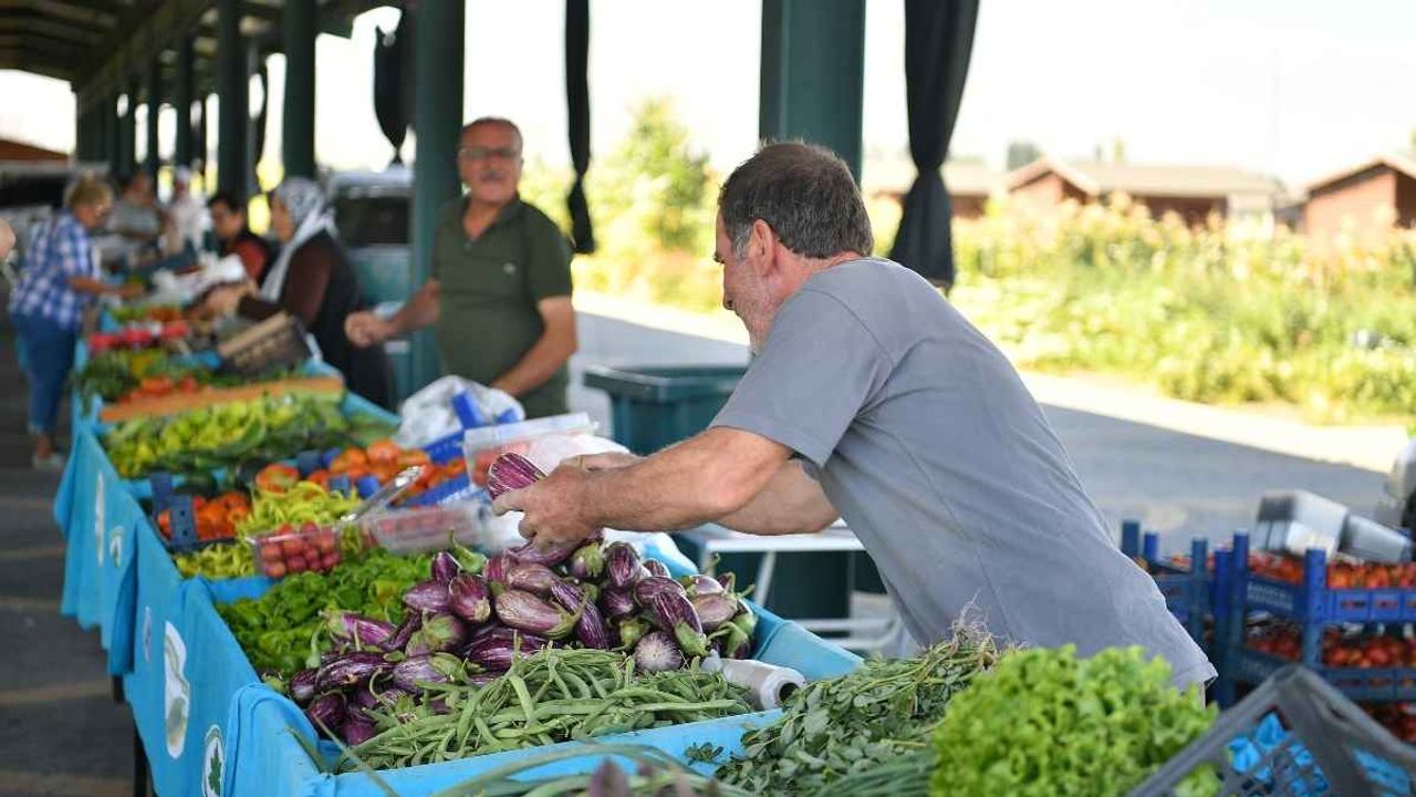 Kayseri’de doğal ürünler pazarı vatandaşları bekliyor!