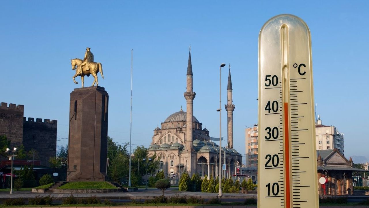 Kayseri’de sıcaklıklar artıyor: Eylül’e mevsim normallerinin üzerinde