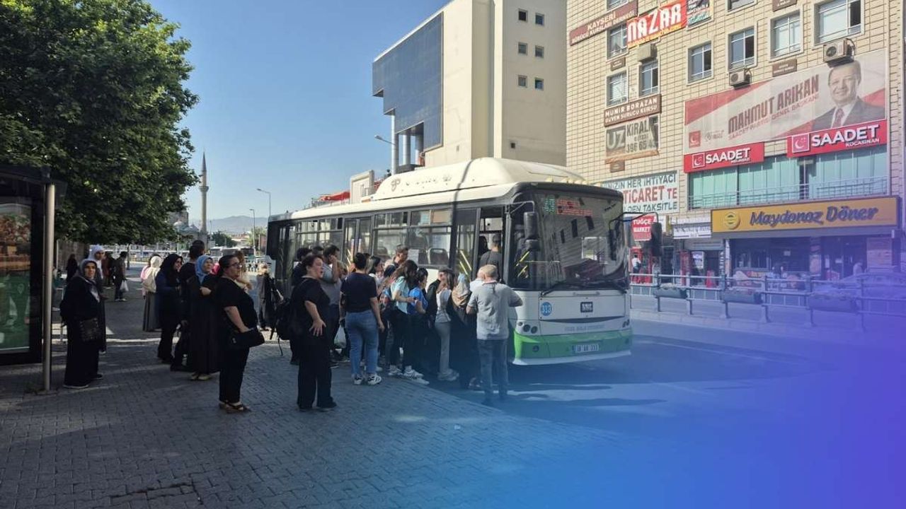 Kayseri’de toplu ulaşımda güncelleme! Güzergah değişikliği ve yeni hat geliyor