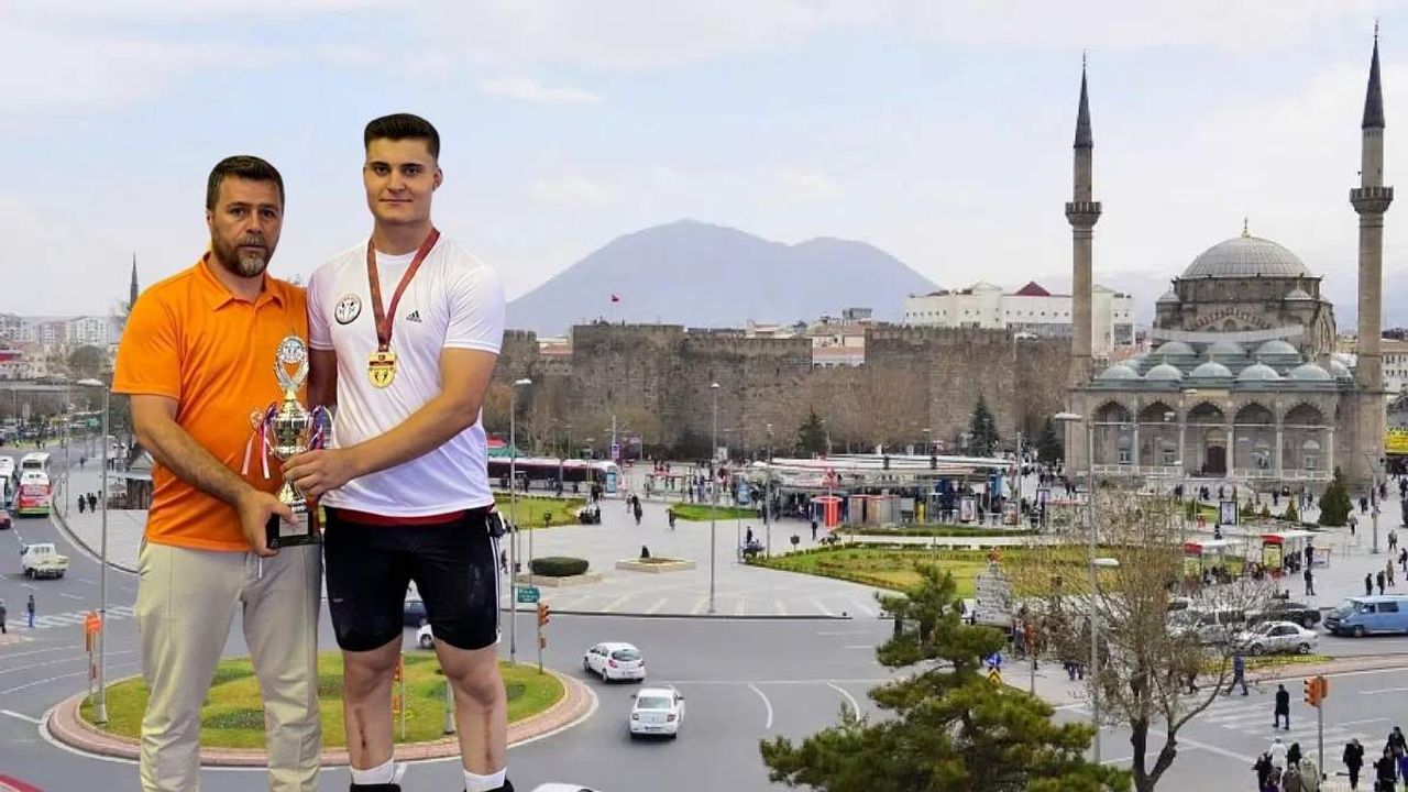 Kayseri’den bir Türkiye Şampiyonu daha! Halterde çifte zafer