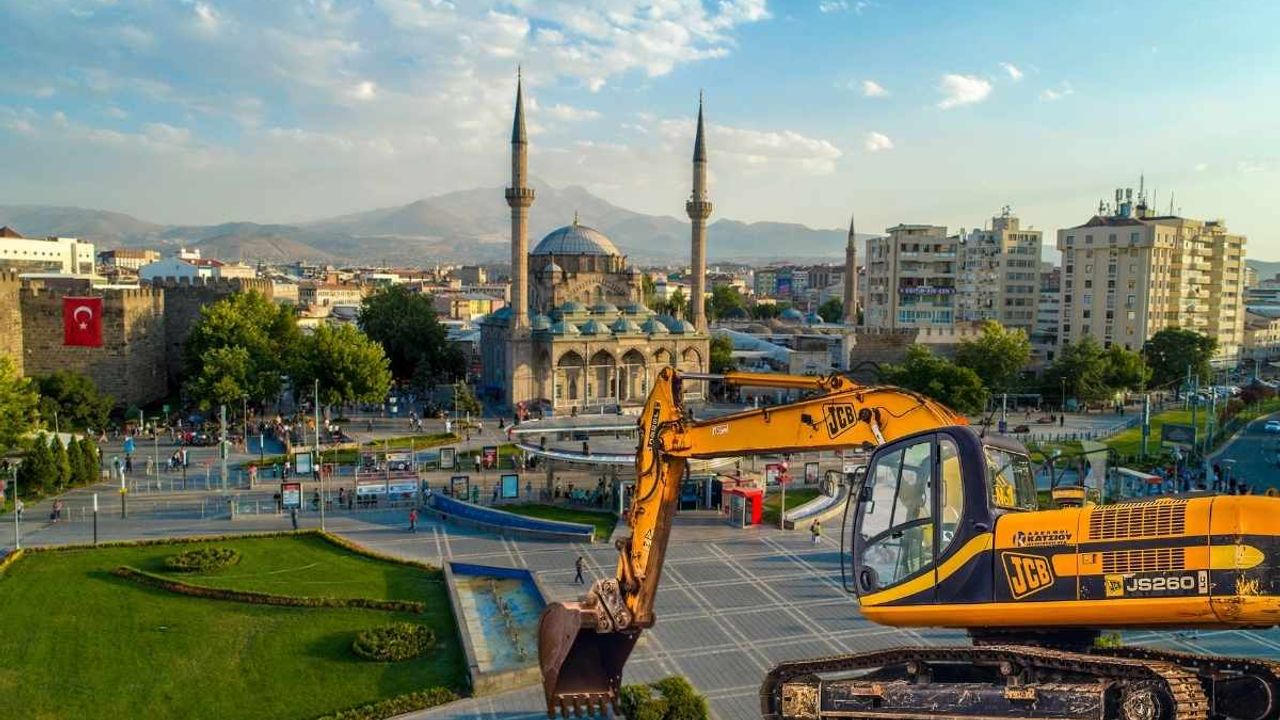 Kayseri’nin merkezinde 427 yapı yıkılacak!