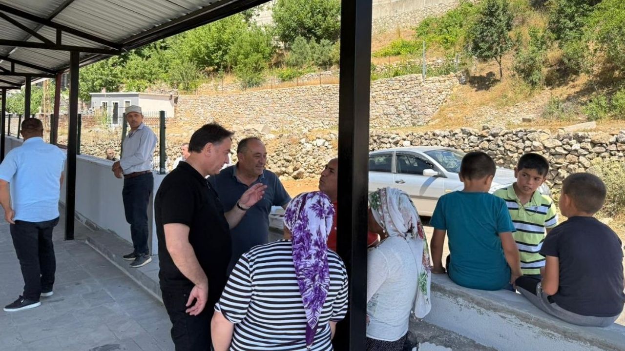 Kayseri'de yeni taziye evi ve muhtar binası açıldı!