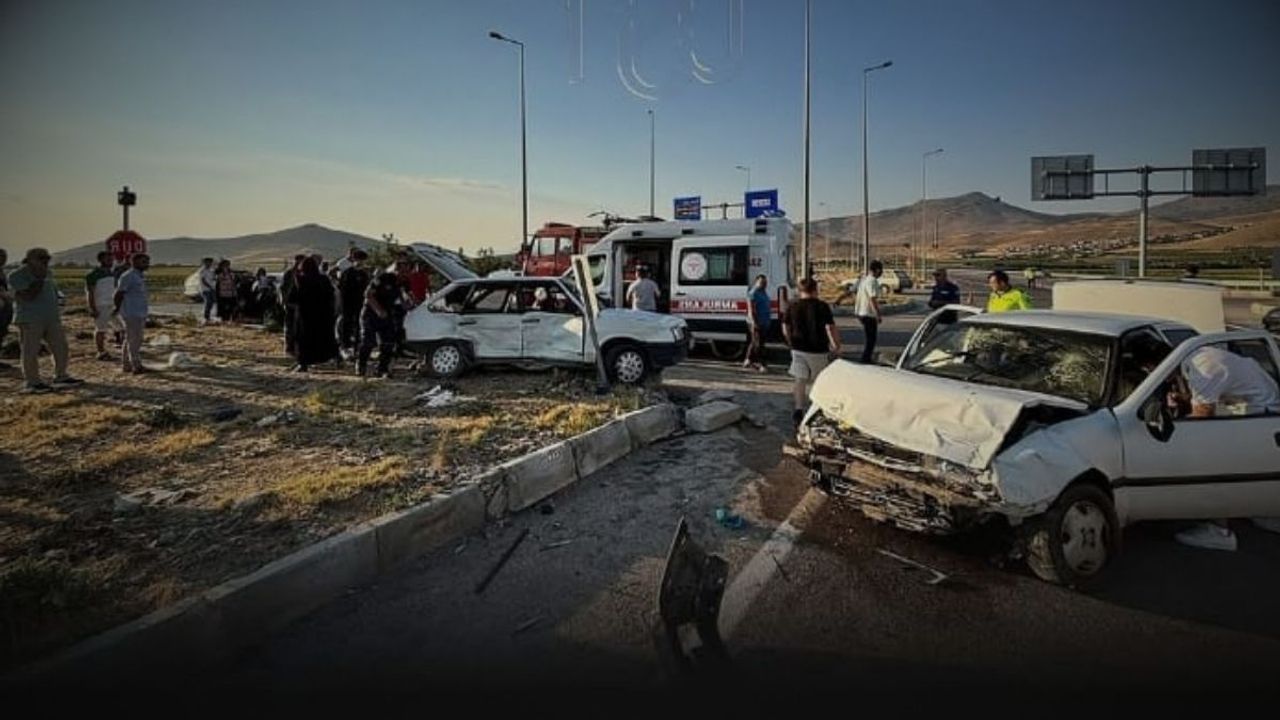 Develi-Yahyalı yolunda ortalık savaş alanına döndü: 1 Ölü, 7 yaralı