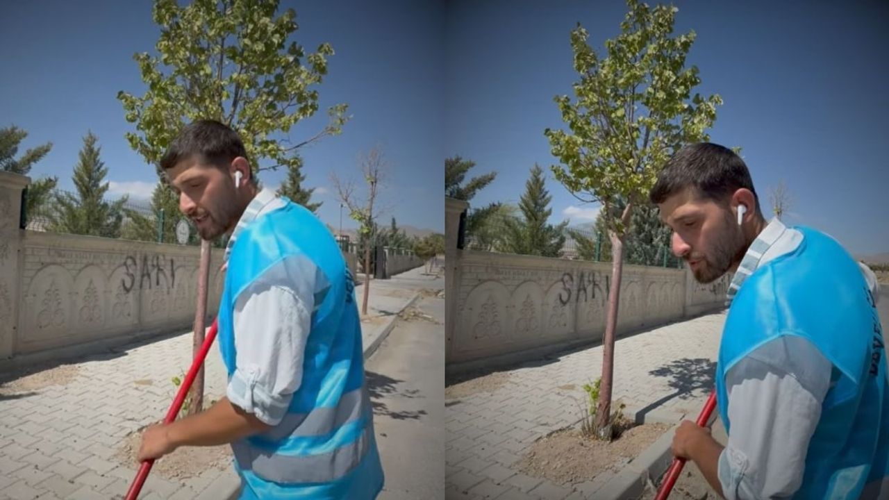 Kayseri’de reklam filmi gibi belediye hizmeti!