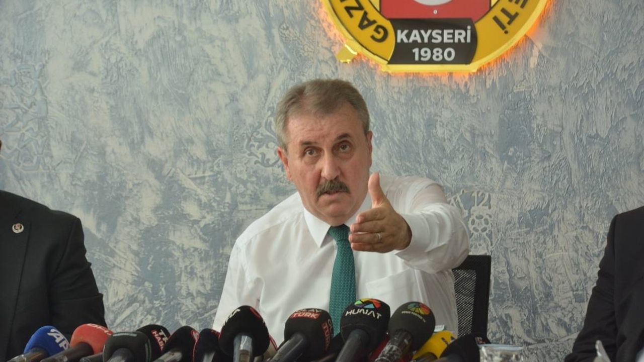 BBP Lideri Mustafa Destici’den Sert Tepki: “İdam ve Tahliyesiz Müebbet Uygulanmalı”
