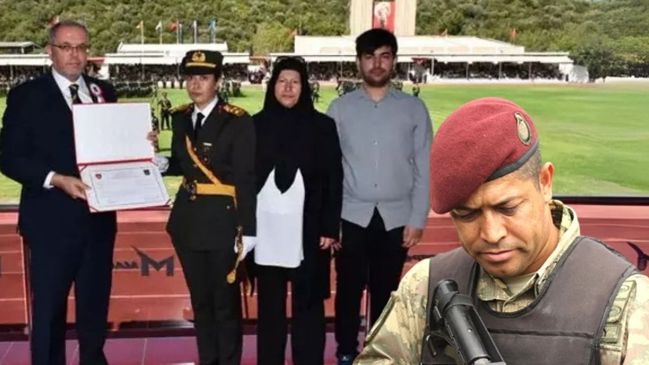 Ömer Halisdemir’in kızı Elif Nur Halisdemir teğmen oldu
