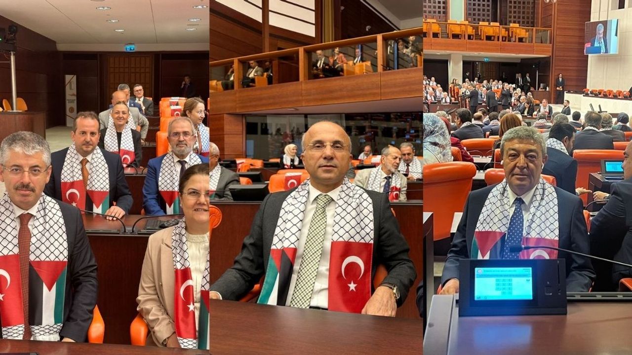 Kayserili vekillerden net duruş: Filistin için aynı safta buluştular