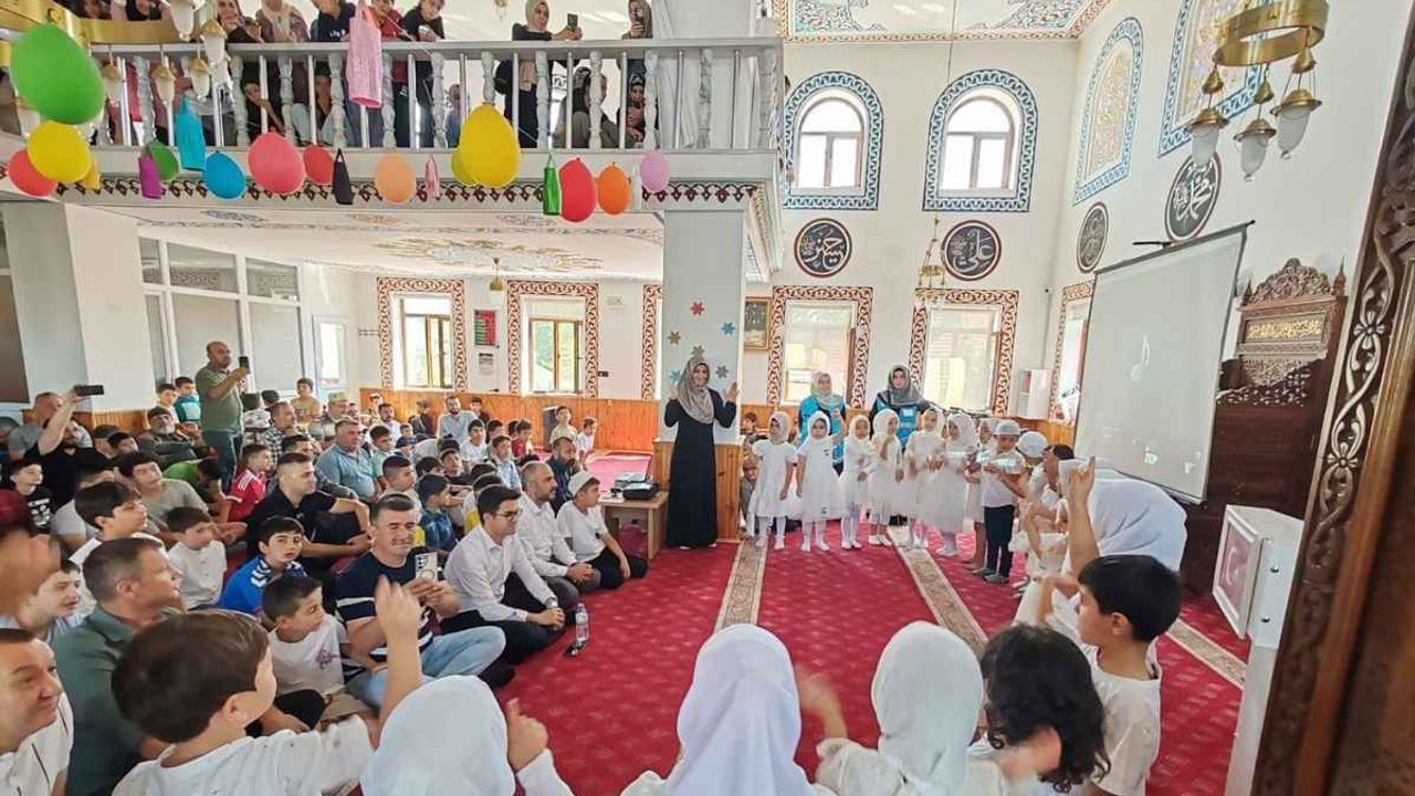Yaz Kur’an kursları bilgi yarışması finali coşkuyla gerçekleşti