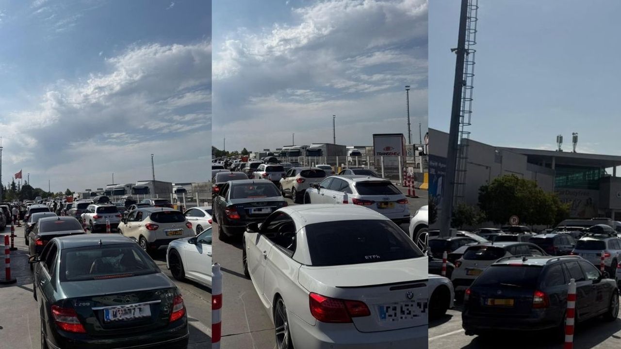 Kayserili gurbetçilere Kapıkule'de kuyruk krizi!