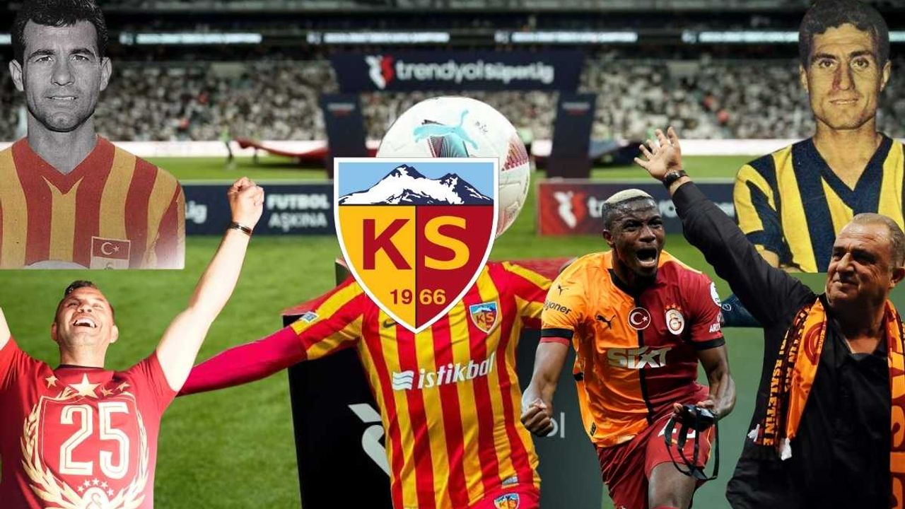 Süper Lig tarihine Kayserili futbolcu damga vurdu! Bütün efsanelerin önüne geçti
